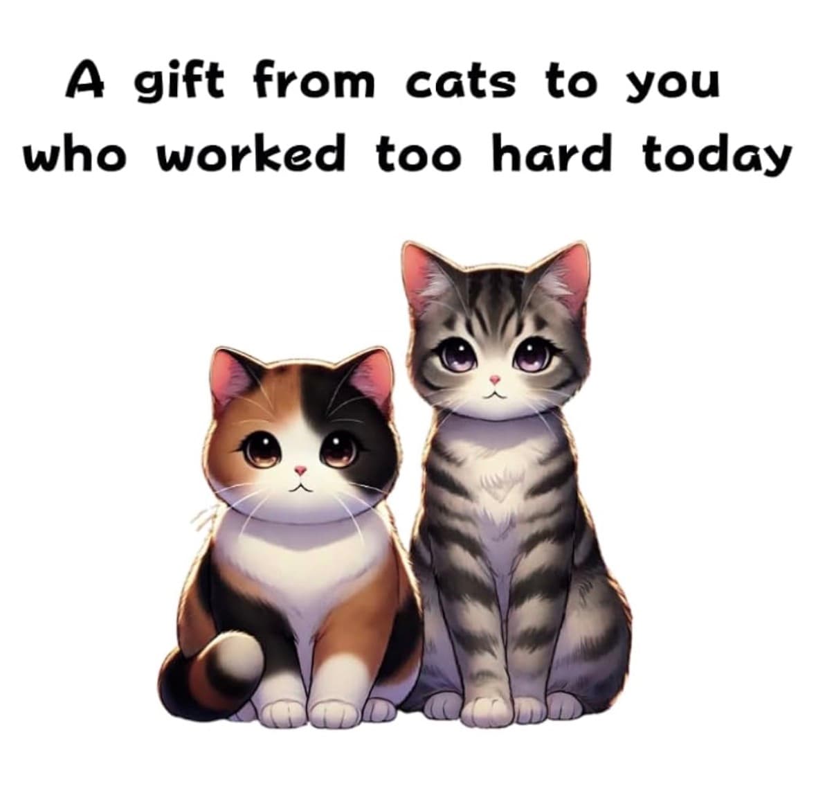 For you who have worked too hard today.