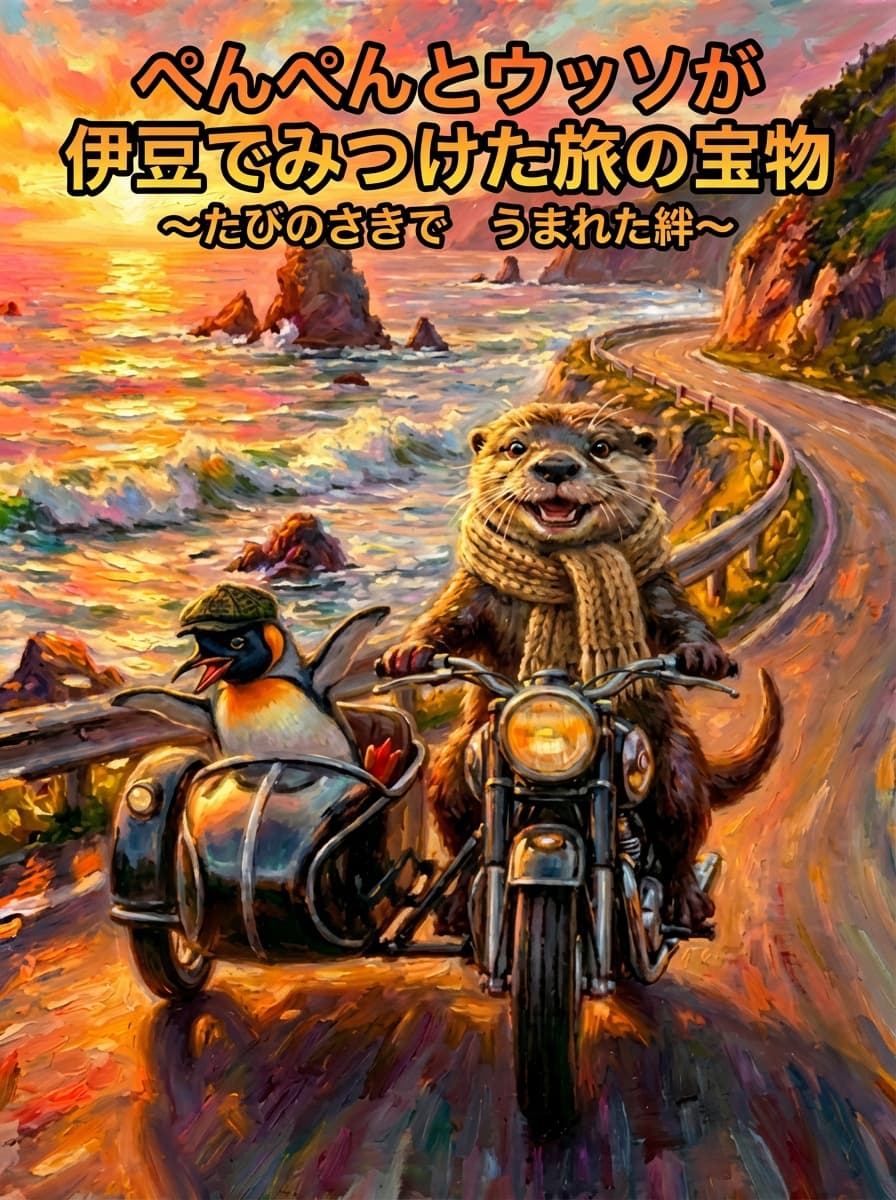 ぺんぺんとウッソが伊豆でみつけた旅の宝物