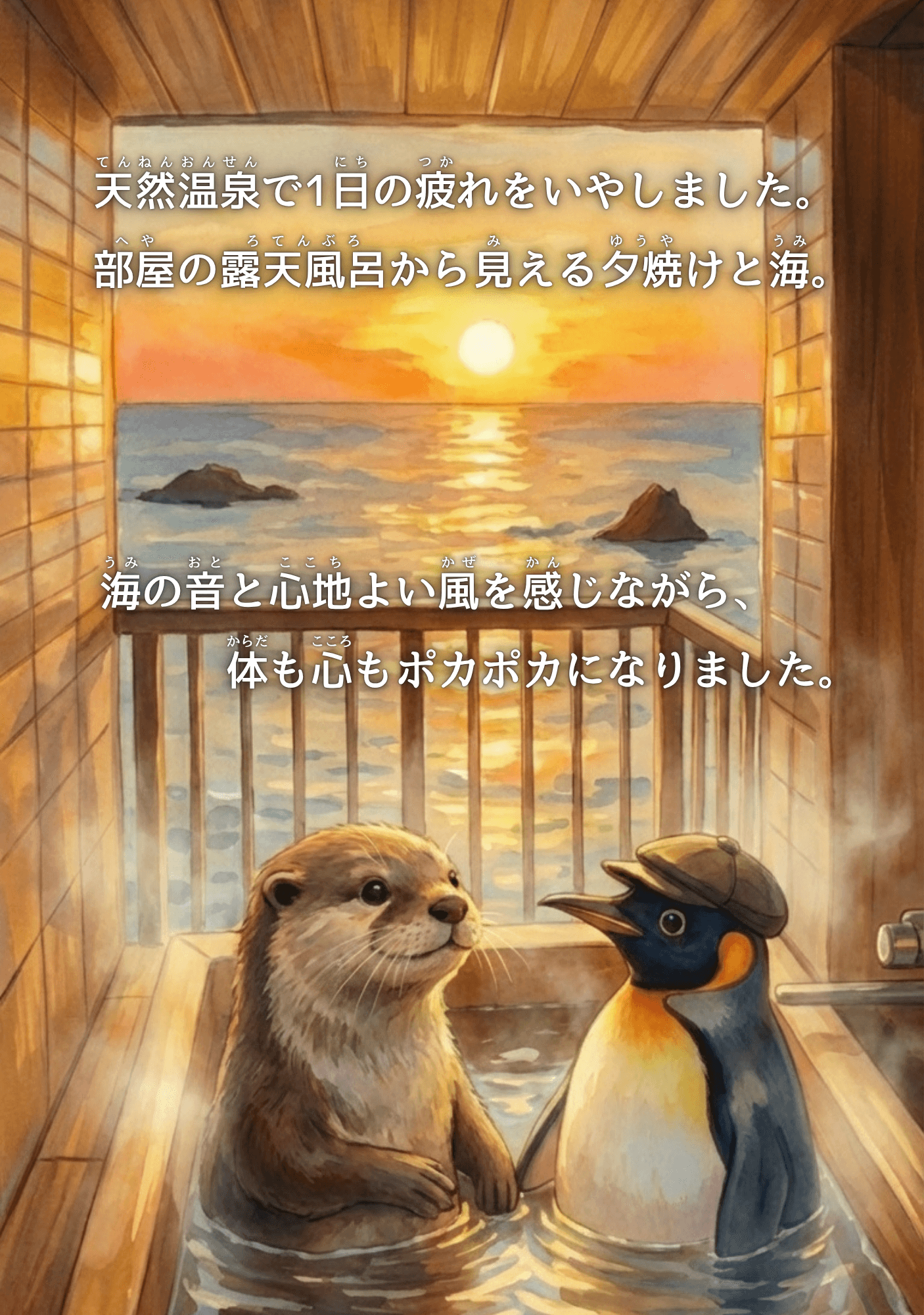 客室の露天風呂